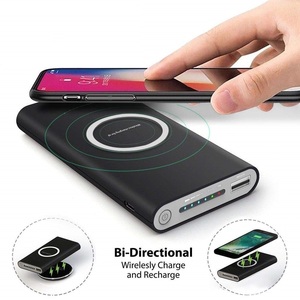 Banca di Potere senza fili Impermeabile Portatile 10000 <span class=keywords><strong>MAh</strong></span> Dual USB per Tutto il <span class=keywords><strong>Telefono</strong></span> Powerbank Veloce di Ricarica <span class=keywords><strong>Batteria</strong></span> Esterna - Product Image 4