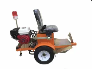 Line Striping Driver With Thermoplastic Road Marking Machine