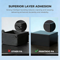 Vente directe d'usine en Chine, filament d'imprimante 3D en nylon polyamide PA12 avec 15%-30% de fibres de carbone, 1,75 mm, 1 kg, 2 kg, 3 kg par rouleau