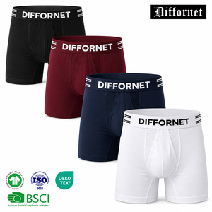 Slip sportivi in poliestere stile <span class=keywords><strong>trendy</strong></span> con stampa geometrica, tessuto ultraleggero, <span class=keywords><strong>intimo</strong></span> tecnico per viaggi all'aperto e uso quotidiano - Product Image 1