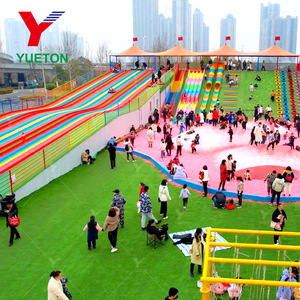 Pista de Esquí Seco Rainbow Slide, Tobogán de Nieve Artificial para las Cuatro Estaciones, Tobogán Seco, Equipo de Juegos para Interiores/Exteriores - Product Image 6