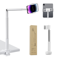 Support de téléphone universel pliable X6, support de téléphone flexible pour bureau et lit, support de téléphone réglable avec clip