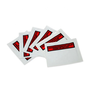 Lista de embalaje de plástico sobre cinta adhesiva bolsa de embalaje sobre <span class=keywords><strong>la</strong></span> lista de empleados - Product Image 1