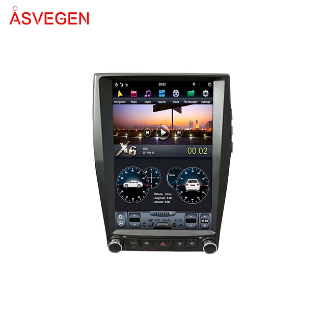 Auto Electronic Vertical Touch Screen Car GPS Navigation with Android OS 4G RAM 32G ROM Built-in WiFi for Ford Edge 2015-2016