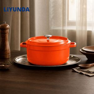Casserole isolée résistante à la chaleur en acier inoxydable 304 Liyunda pour usage commercial ; Pot chauffant multifonctionnel - Product Image 2