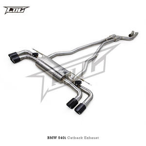 कार्बन फाइबर निकास युक्तियों के साथ 540/540i g30/g38 3.0t B58 2018-2024 निकास पाइप कार्बन फाइबर निकास युक्तियों के साथ - Product Image 3