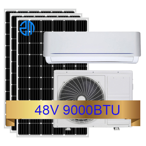 Climatiseur hybride split 9000 BTU 1 CV 100 % solaire alimenté par batterie DC48V ZM-9K - Product Image 3