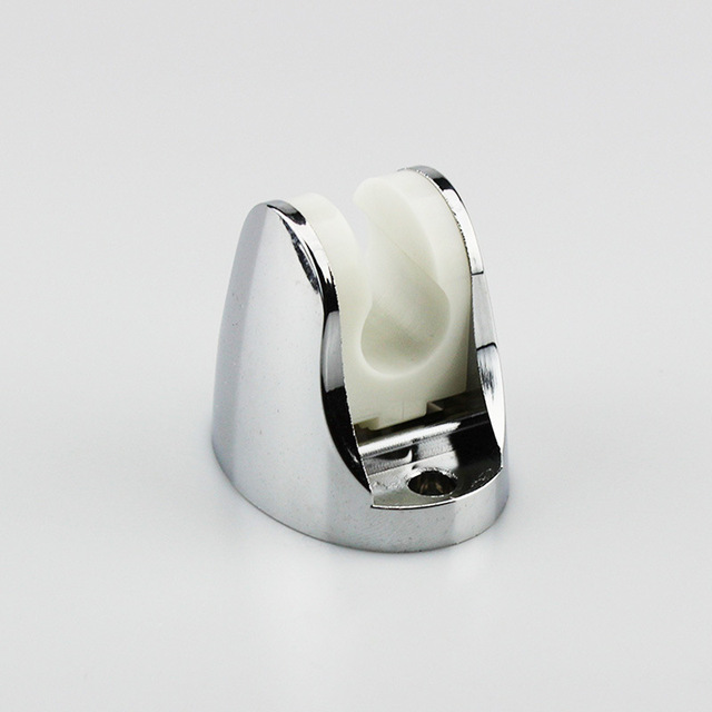 Manufacturer's Direct Supply of ABS Electroplating Shower Base Bathroom Adjustable Nozzle Shower Bracket Seat