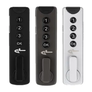 Security Smart Digital Electronic Coded Lock Key combination furnitures Drawer lock for both wooden and metal furniture