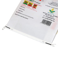 Sacs d'emballage recyclables en BOPP tissé imprimés en héliogravure pour aliments pour animaux et riz (OEM)