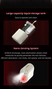 Brosse à huile essentielle atomisée nano, masseur du cuir chevelu à lumière rouge EMS, applicateur d'huile capillaire électrique pour le traitement de la perte de cheveux - Product Image 5