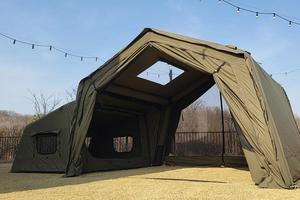 Tenda Gonfiabile GSD Outdoors con Cabine Nuovo Stile Lussuosa Tenda <span class=keywords><strong>Glamping</strong></span> per Campeggio e Attività Safari - Product Image 4