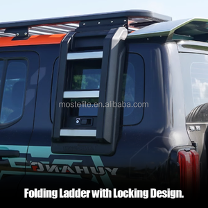 High Quality Exterior Modification Accessories Aluminum Mars Side Folding Climb <b>Ladder</b> for GWM Tank 300 - Product Image 4