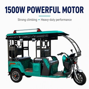 รถ<span class=keywords><strong>ต</strong></span>ุ๊กตุ๊กไฟฟ้า 3 <span class=keywords><strong>ล้อ</strong></span> 1500 วั<span class=keywords><strong>ต</strong></span><span class=keywords><strong>ต</strong></span>์ รับน้ำหนัก 370 กก. 4 ที่นั่ง ราคาโรงงาน พร้อมส่งออก - Product Image 2