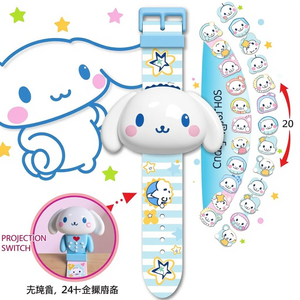 Reloj Electrónico Luminoso Kurromi, Reloj <span class=keywords><strong>de</strong></span> Pulsera Digital con Proyector <span class=keywords><strong>de</strong></span> Spider-Man, Melodía Infantil, con 24 Imágenes <span class=keywords><strong>de</strong></span> Anime, Juguete para Niños - Product Image 3