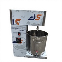 Mixer Pengisi Otomatis Komersial Bahan Stainless Steel Kapasitas 50kg/jam Wadah Pengaduk 20kg untuk Daging, Sayuran, Roti/Pangsit