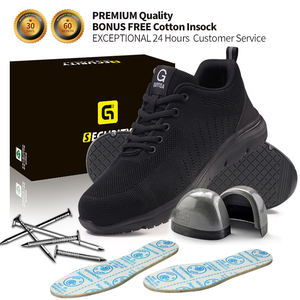 Chaussures de sécurité GUYISA de haute qualité, à embout d'acier, antidérapantes, résistantes à l'eau, pour hommes, Zapatos De Seguridad - Product Image 4