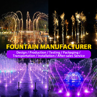 Fontaine d'eau extérieure commerciale moderne et durable en acier inoxydable pour sol sec, avec design personnalisé et exportation mondiale