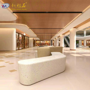 Nuevo Taburete Irregular de Hormigón Prefabricado Magic Stone, Silla Artística Decorativa para Interiores y Exteriores - Product Image 1
