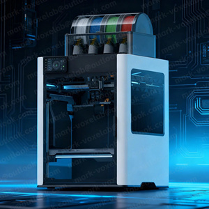 เครื่องพิมพ์สามมิติ <span class=keywords><strong>Pro</strong></span> Hobby Bamboo H2D Combo Enclosed FDM 3D Printer EU UK Unlocked Global Core-XY รองรับแอพพลิเคชั่น เชื่อมต่อผ่าน WiFi กับโทรศัพท์มือถือ - Product Image 4