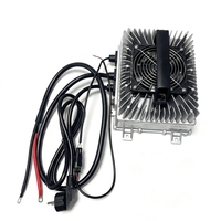 Chargeur de batterie marin LNLEE 12V 80A IP67 résistant à la corrosion pour yacht, bateau, port, batterie lithium Lifepo4 à décharge profonde