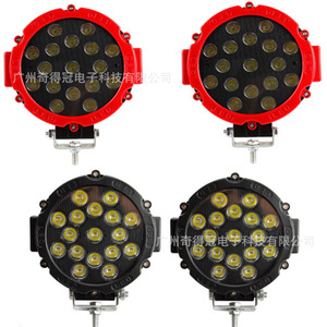 ไฟส่องสว่างสำหรับรถยนต์แบบ LED ขนาด 175 มม. 45 มม. ไฟสปอร์ตไลท์สำหรับรถออฟโรด ไฟติดหลังคา ไฟตรวจจับความสว่างสูง - Product Image 2