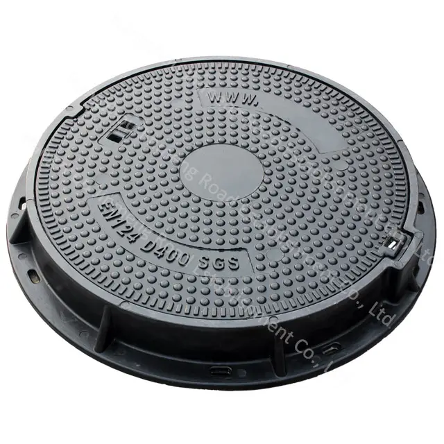 FRP 600 mm Manhole Cover 40N Ton Composite Manhole Cover