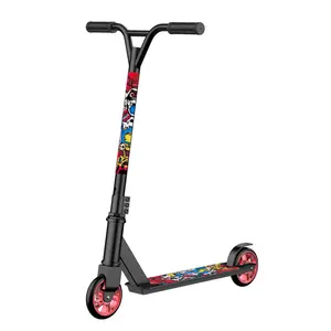 Wo-wheel-patinete de acrobacias para niños y adultos, Scooter deportivo de lujo para caminar en el campus