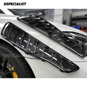 Aérations de pare-chocs en fibre de carbone sèche style OEM, paire gauche et droite pour Mercedes Benz AMG GT GTR PRO - Product Image 4