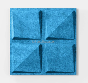 Azulejos de techo de fieltro geométrico tridimensional de Source Factory, tablero de paneles de pared estéreo para insonorizado, resistente a los arañazos - Product Image 3