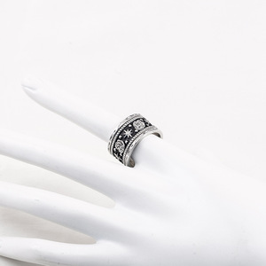 <b>Titanium</b> Steel Rose Star <b>Ring</b> For Men And Women Everyday Wear Jewelry - Product Image 3