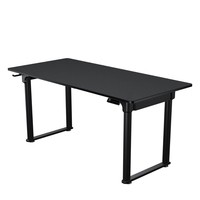 Ensemble de chaise de jeu inclinable avec bureau de jeu relevable et chaises assorties
