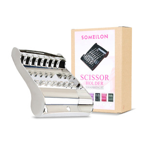 Wanmei Metal Scissors <b>Holder</b> Gold And Silver Electroplated Stationery Rack For Storage Display - Product Image 3