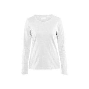 BLAKLADER-Camiseta de manga larga para mujer 330110321000M Blanco-EAN 7330509527269 CAMISETAS Y POLOS DE TRABAJO - Product Image 1