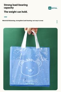 Bolsa de plástico PE con refuerzo lateral de gama alta para envasar alimentos, comestibles, otros productos para tiendas de <span class=keywords><strong>sushi</strong></span> y regalos con impresión de logotipo - Product Image 4