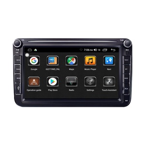 8 inch xe Stereo cho phổ VW với nút Xe GPS Thiết bị theo dõi đài phát thanh Android DVD player Xe Loa siêu trầm - Product Image 1