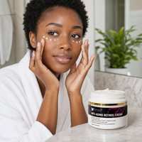 Crème Visage Bio Personnalisée Sans Parabène Anti-rides Anti-âge et Hydratant au Collagène et Glycérine Crème au Rétinol