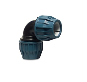 Raccords coudés de compression robustes de 25 MM en gros Raccords de tuyauterie haute pression pour traitement de surface lisse pour l'Inde Matériau PP - Product Image 6