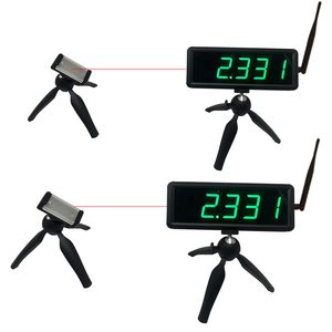 <b>LED</b> Racing Timing <b>Clock</b> for Running Countdown/up Digital Race Wireless Laser Timer with Tripod - Product Image 4