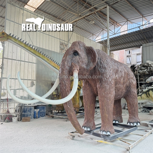 Modèle <span class=keywords><strong>de</strong></span> mammouth grandeur nature, animal <span class=keywords><strong>de</strong></span> l'âge <span class=keywords><strong>de</strong></span> glace, animal animatronique personnalisé, statue en acier métallique <span class=keywords><strong>pour</strong></span> intérieur et extérieur - Product Image 5