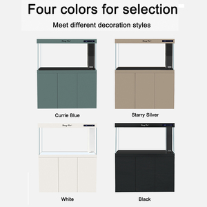 Acquario Rettangolare di Lusso Intelligente in Vetro Grande con Illuminazione 1000L per Allevamento Pesci in Soggiorno - Product Image 6