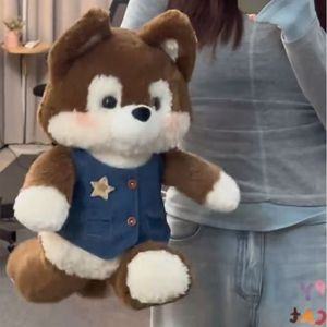 Peluche de Cachorro Husky, Juguete de Peluche de <span class=keywords><strong>Perro</strong></span> Vaquero, Éxito de Ventas en <span class=keywords><strong>Tiktok</strong></span>, Fabricantes con Certificación CE y CPC, Regalo para Niños y Niñas - Product Image 4