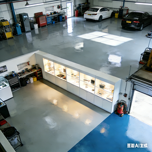 Peinture acrylique époxy en gros pour sols, <span class=keywords><strong>revêtement</strong></span> <span class=keywords><strong>antidérapant</strong></span> et imperméable pour garages et entrepôts - Product Image 6
