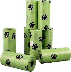 Eco Friendly PE Biodegradable CE ROHS Certified Cut Style Dog Poop Waste Bags - Product Image 2