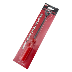 Outil de démontage de clips de sellerie automobile 6 pouces, levier de déclenchement rapide pour panneaux de porte de voiture, poignée antidérapante rouge, outil manuel de retrait de rivets en plastique - Product Image 6