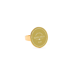 Bague tendance en acier inoxydable 316L plaqué or PVD, design durable et résistant, bijou statement - Product Image 2