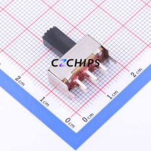 SS-22F07-G010 Slide Switch Through hole Component (THT) Switch Double Pole Double Throw Rectangle Pin Header PC Pin 17mm - Product Image 2