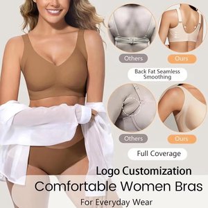 Reggiseni Donna Personalizzabili Senza Cuciture, Senza Ferretto, Imbottiti, con Copertura Totale, Ventilazione e Design a T-Shirt - Product Image 5