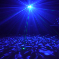 Quatre en un rgbw party dj éclairage activé par le son dmx 512 led Bar disco rotatif lumières colorées pour boîte de nuit