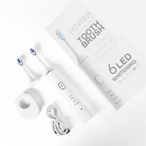 IVISMILE innovador Blue-Ray inalámbrico recargable profesional azul LED Lite cepillo de dientes eléctrico sónico